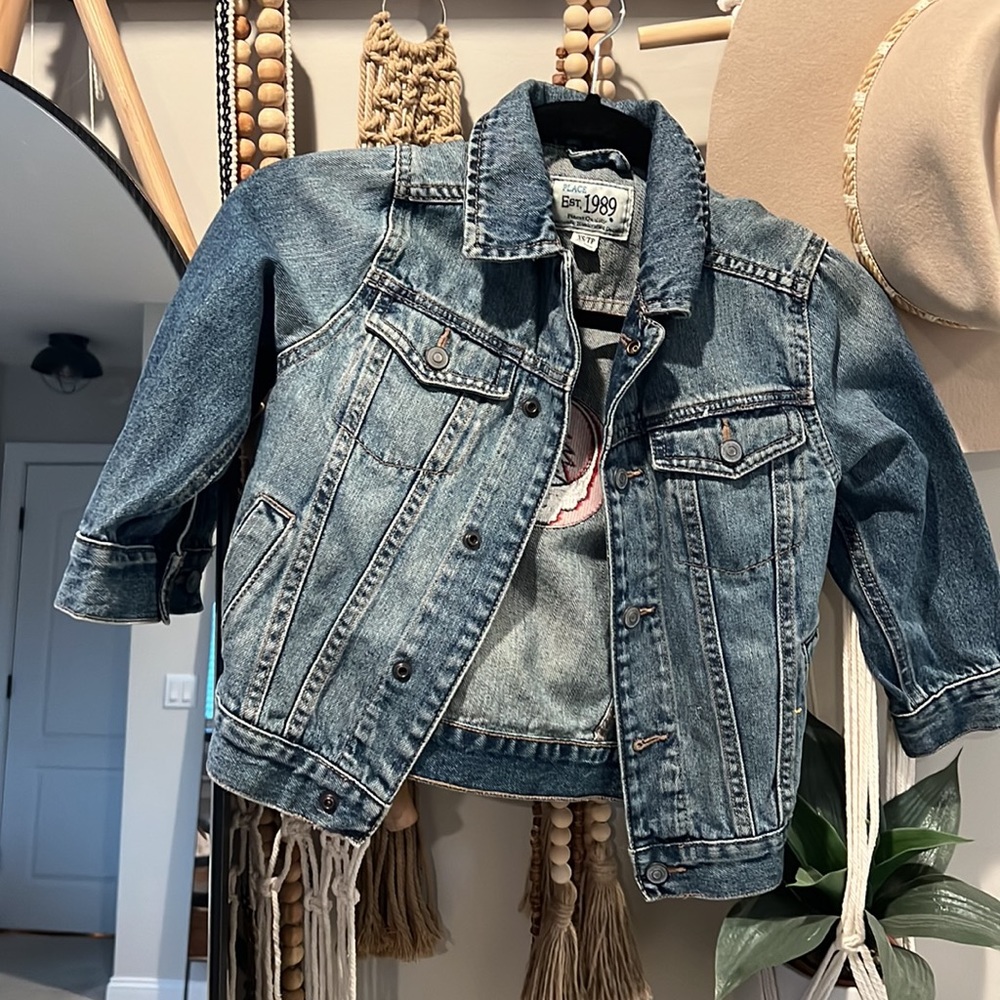 Grateful Dead ‘steal your face’ denim jacket - Picture 2 of 2